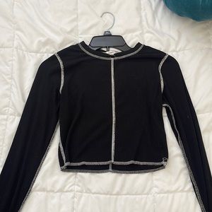 cropped long sleeve